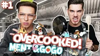 NAJLEPŠÍ ŠÉFKUCHÁRI │ OVERCOOKED #1 │ GOGO & MENT
