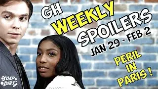 General Hospital Weekly Spoilers Jan 29 - Feb 2: Sprina Peril in Paris! #gh #generalhospital
