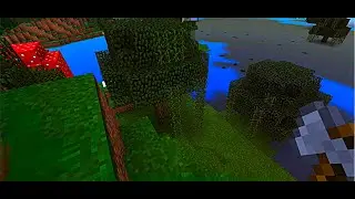 Minecraft PE #153  Пытаюсь играть ПРИРОДА неужели ЛЕС бегу добывать ДЕРЕВО себе для разных задумок..