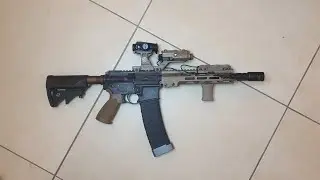Systema PTW Sbr/Cqbr upper reciever customization with Hydra/Sig sauer 4t/Unity Tactical/magpul