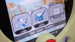 Pokemon Tretta Attack moves of U2 Legend Lugia & U3 Master Latios.