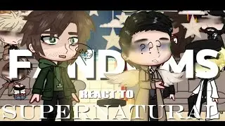 -| FANDOMS REACT TO DEAN WINCHESTER|-|(PT5/PT9) ☆RANDOM PERSON☆(SPNTRL❤️)