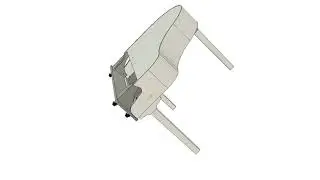 42-inch Keyhole piano breaking down