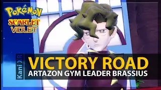Artazon Grass Type Gym Leader Brassius and Sunflora locations Pokemon Scarlet and Violet