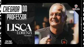 ⚽ ✪ PROFESSOR NA ÁREA!! | Veja como foi a chegada do técnico Lisca ao Maior da Paraíba.