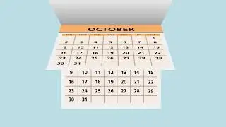 Yellowstone Calendar Animation