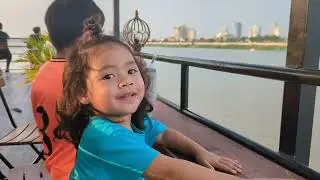 happy boat trip along Riverside #vlog #boat #riverside