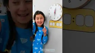 What Time Is It? ⏰ Let's Learn the Clock! 🕒 #kids #shorts
