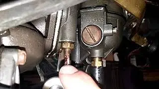 Johnson 10hp outboard QD-10 dual line conversion to single hose
