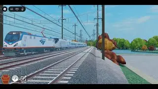 Railfanning the rush hour on the nec+ bonus clip