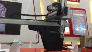 VIBOT ROBOT  two axis robot application微柏二轴机械手