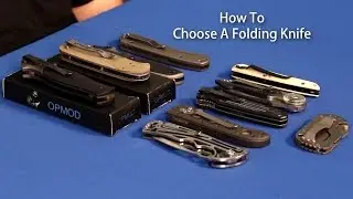 How To Choose a Folding Knife - OpticsPlanet.com