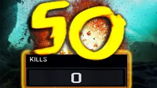 Round 50 with No Kills in COD Zombies