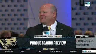 Barry Odom Panel Interview Big Ten Media Day | Purdue Football