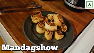 Jeg baker kanelsnurrer i airfryer | Mandagshow