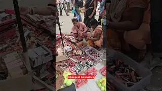 Cheapest cosmetics market Sadar Bazar Delhi #shortsvideo #cosmetics #wholesale