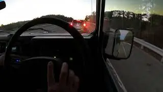 No interstate video today...too much traffic and too little light! TO
