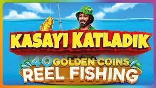 #EGT YENİ OYUNLARI ⭐️ 40 GOLDEN COINS REEL FISHING ⭐️ KASAYI KATLADIK! #keşfet