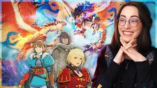 WAIT, IT'S GOOD? - Monster Hunter Stories 3 Demo Reaction