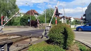 Railroad Crossing - R&uuml;dtligen-Alchenfl&uuml;h (CH) - Bernstrasse