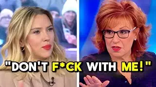 Scarlett Johansson Kicked Off The View After Viral Clash With Joy Behar
