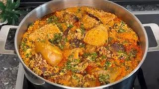 NIGERIAN EGUSI SOUP RECIPE | Delicious!
