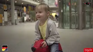 Big Bobby Trolley Pink - Kinderkoffer und Spielzeug in einem - Kinder Koffer