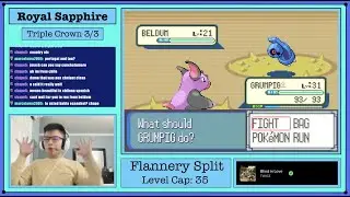 Last Trek Up the Mountain | Pokemon Royal Sapphire Triple Crown (3/3) [Brawly Split - Mt. Chimney]