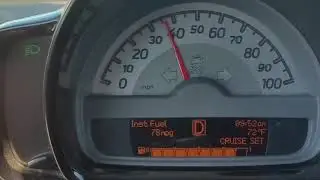 Smart car fuel economy
