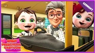 Das Rad im Bus - Babylieder &ndash; Kinderreime und Kinderlieder Bmbm Cartoon Preschool - Deutsch #49