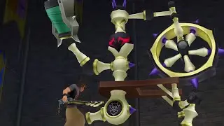 Kingdom Hearts Birth by Sleep - Wheel Master Boss Fight 1080p (Terra)