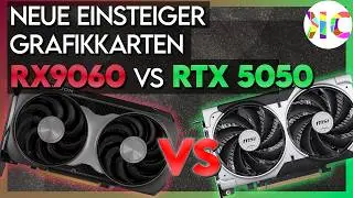 Welche Einsteiger Grafikkarte lohnt sich? RX9060 und RTX 5050 im Vergleich