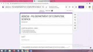 How to Set Start and End Date to the Google Forms