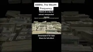 888hz the frequency of money