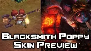 Blacksmith Poppy Skin Preview - League of Legends