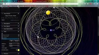 Geocentric orbit simulations and trails, can you say it&acute;s not beautiful?