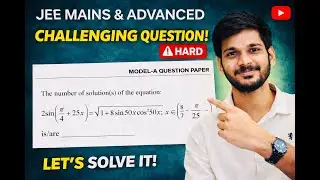 JEE Mains & Advanced Tricky Trigonometry Question | Number of Solutions | Hard Problem