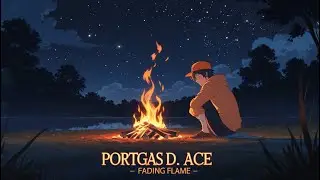 LoFi Ace &ndash; Fading Flame 🔥 | Emotional Piano LoFi with Fire Ambience | Mythicvibes AI