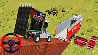 Double Bike & DJ Loading on Truck 😱 | Crazy Truck Game #truck #bike #dj 