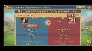 Lj 2 VS Kissy face | Lords mobile