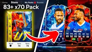 83+ x70 500K PACKS & 84+ x20 PACKS! 🔥🥶 FC 24 Ultimate Team