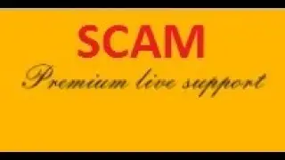 Premium Live Support Scam
