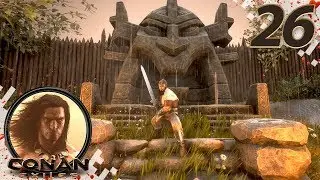 CONAN EXILES (NEW SEASON) - EP26 - New Asagarth Solo Raid! (Gameplay Video)