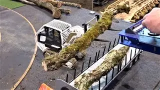 Forstarbeiten Modellbau RC Germany 2018 | Messe Modellbau und Technik Stuttgart