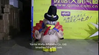 inflatable Turkey costume mascot model for sale