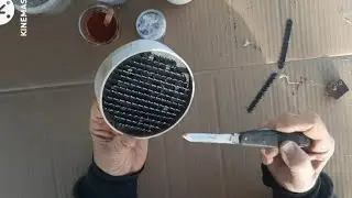 Это заменит наждачку.Мой эл.рашпильный круг!!!