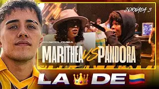GAZIR reacciona a MARITHEA vs PANDORA en FMS COLOMBIA 🇨🇴