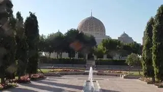 Azan from Sultan Qaboos Grand Mosque in Muscat, Oman