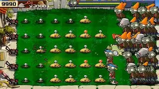 Plants vs. Zombies Perfect Peanut Mines Gameplay ,Unbeatable Defenses , Tricks and Strategy to win!!