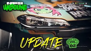 NEW FEATURES IN THE UPDATED NFS UNBOUND VOL. 2 / OVERVIEW OF MY CARS
